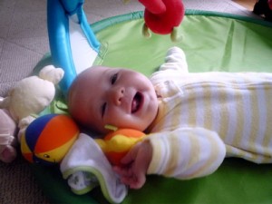 happy-on-mat
